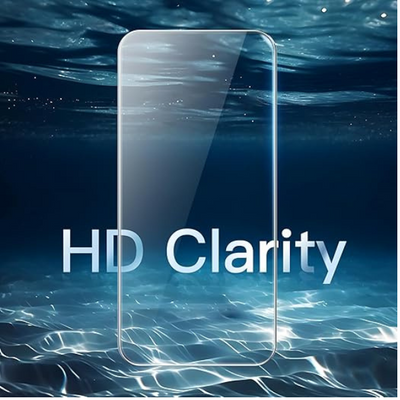 Screen Protector for iPhone 15 Pro Max 6.7-Inch, Tempered Glass Film 3-Pack, Case-Friendly, Easy Installation, HD Clear, Anti-Scratch