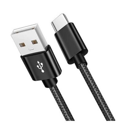 USB C Charger Cable 2m Fast Charging Braided USB A to USB C for Phone, Tablet & More