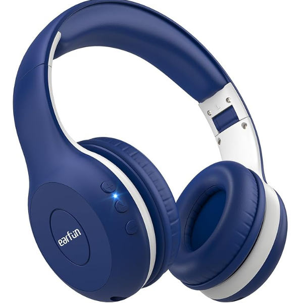 Kids Wireless Headphones Bluetooth 5.4 with Mic, 85/94dB Limit, 40H Playtime