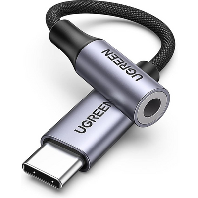 USB C to 3.5mm Headphone Jack Adapter Hi-Fi Stereo Audio Aux DAC for Phone, Tablet, Laptop