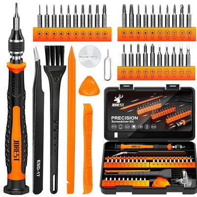 38Pcs Precision Screwdriver Set with Torx, Triwing, Pentalobe, for Phone, Laptop & Console Repair