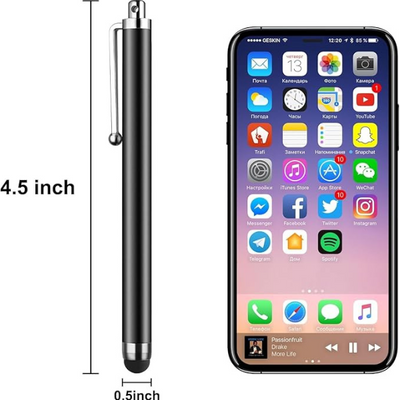 Stylus Pens for Touch Screens, 10 Pack Universal Capacitive Pens for iPad, Tablets & Phones