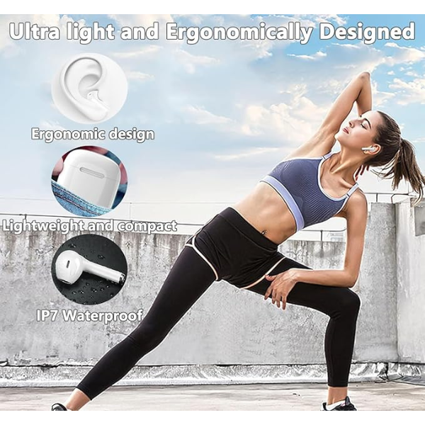 Wireless Earbuds Bluetooth 5.3 Headphones In Ear with ENC Mics, 35H Playtime, IP7