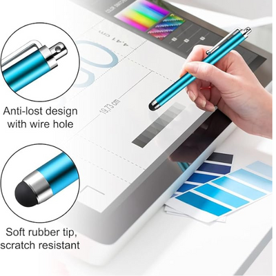 Stylus Pens for Touch Screens, 10 Pack Universal Capacitive Pens for iPad, Tablets & Phones