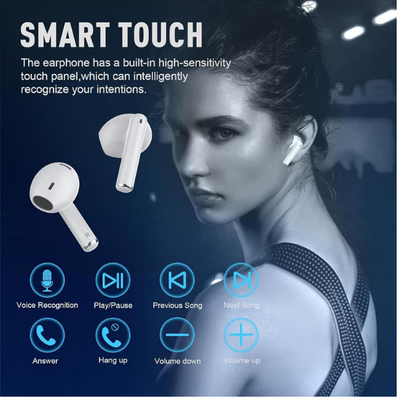 Wireless Earbuds Bluetooth 5.3, Noise Cancelling In Ear Headphones, 48H Playtime, IPX8