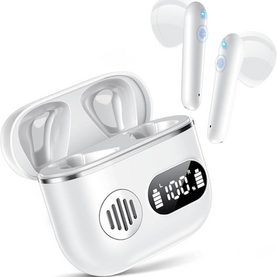 Wireless Earbuds 2025 Bluetooth 5.3 Headphones with ENC Mic, 48H Playtime, IP7 Waterproof