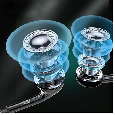 2 Pack Wired Earphones In-Ear Headphones with Microphone Noise Isolating Earbuds