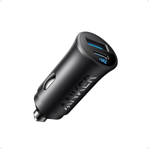 30W Dual USB C Car Charger, Fast Charging Adapter for iPhone, Samsung & More