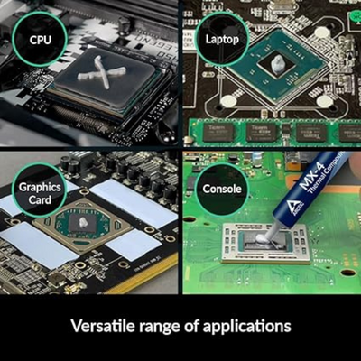 Premium Thermal Paste 4g with Spatula for CPU, GPU, PC, PS4, Xbox - High Conductivity
