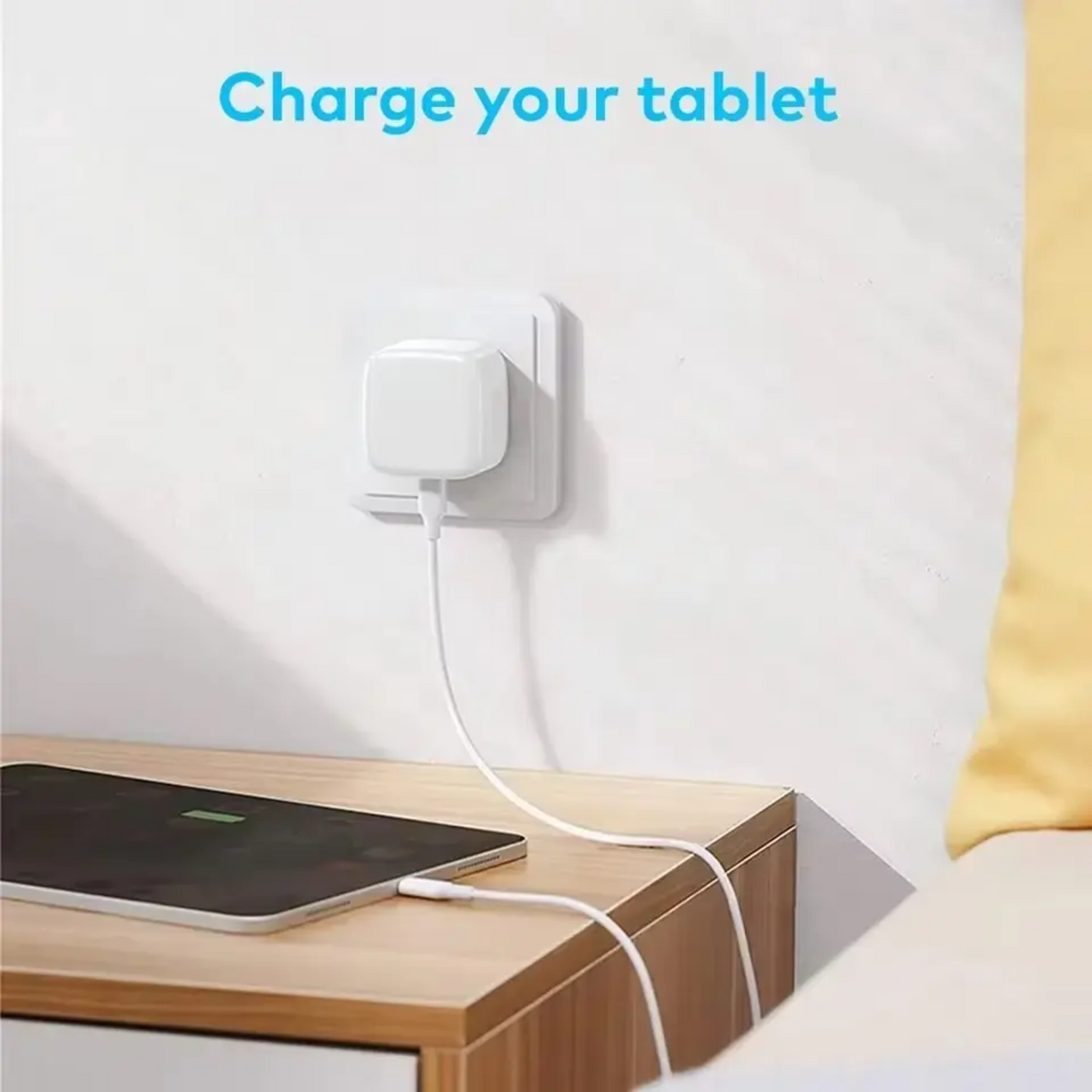 USB C Charger Plug 20W, Fast USB C Wall Charger Adapter UK Plug, Compatible with 16, 15, 14, 13, 12, 11, XR, XS, SE, iPad, Samsung, Pixel & Multi Device