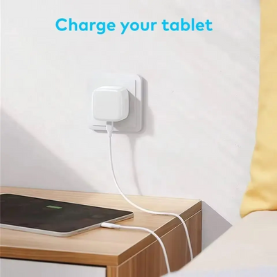 USB C Charger Plug 20W, Fast USB C Wall Charger Adapter UK Plug, Compatible with 16, 15, 14, 13, 12, 11, XR, XS, SE, iPad, Samsung, Pixel & Multi Device