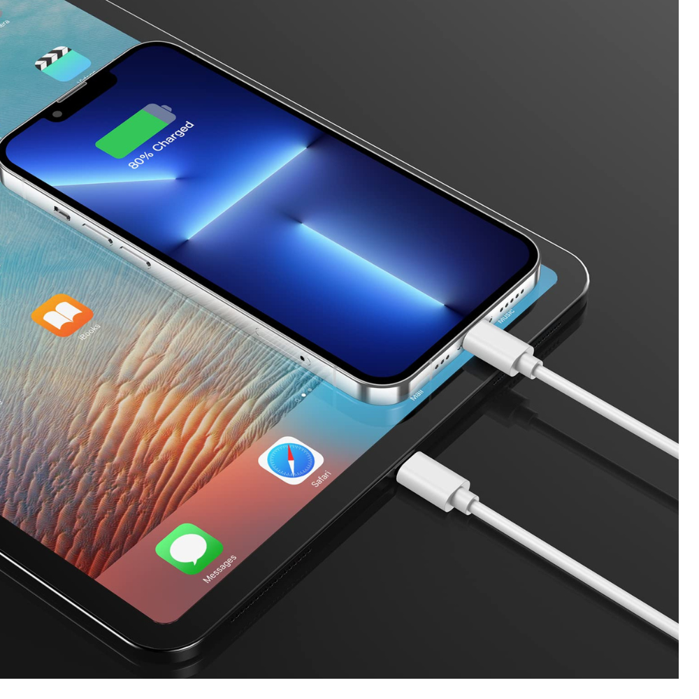 2-Pack 3M iPhone Charger Cable – Fast 2.4A Lightning to USB Cable for iPhone/iPad