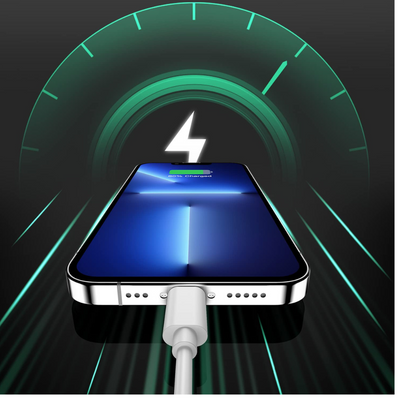 2-Pack 3M iPhone Charger Cable – Fast 2.4A Lightning to USB Cable for iPhone/iPad