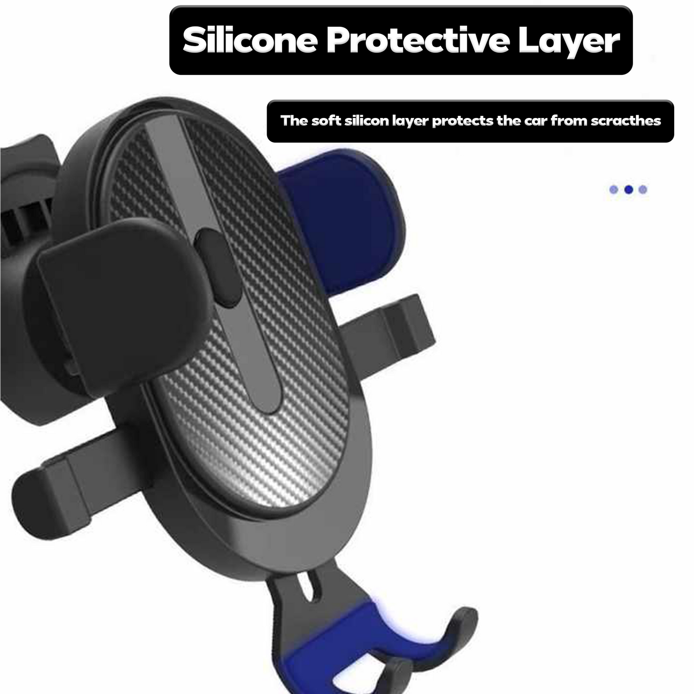 Car Phone Holder Newest Upgraded 2-in-1 Universal Mobile Phone Mount with 360° Rotation